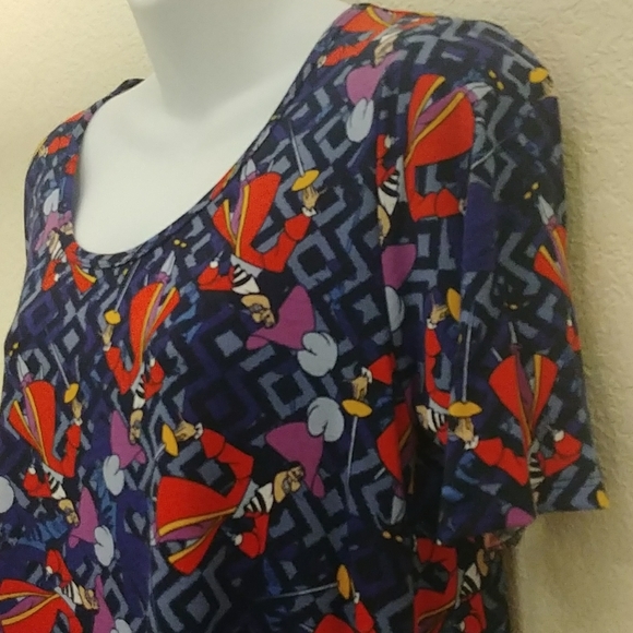 Disney LLR Captain Hook Perfect T Tunic Top-0241 - Picture 5 of 10